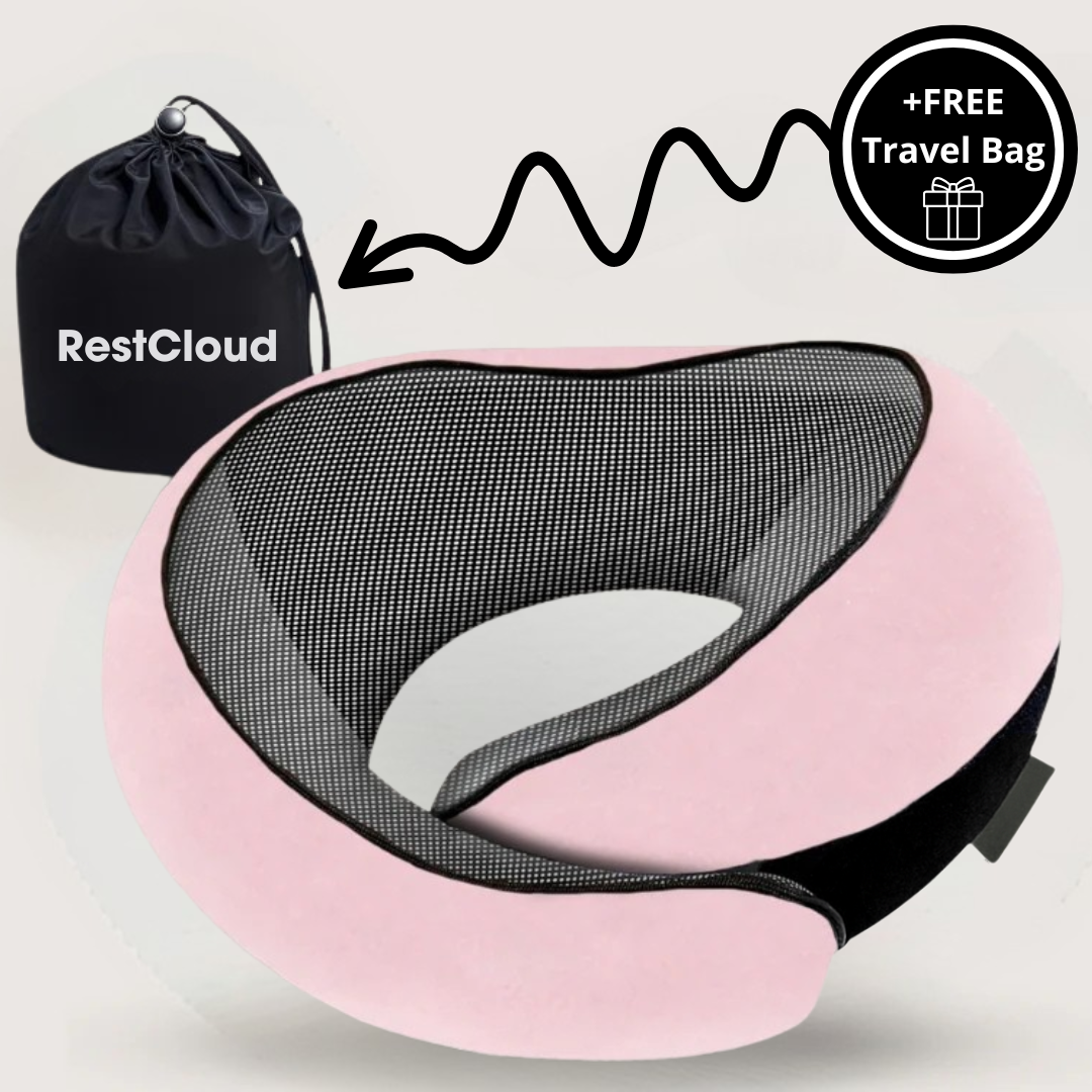 RestCloud’s™ Ergonomic Travel Pillow