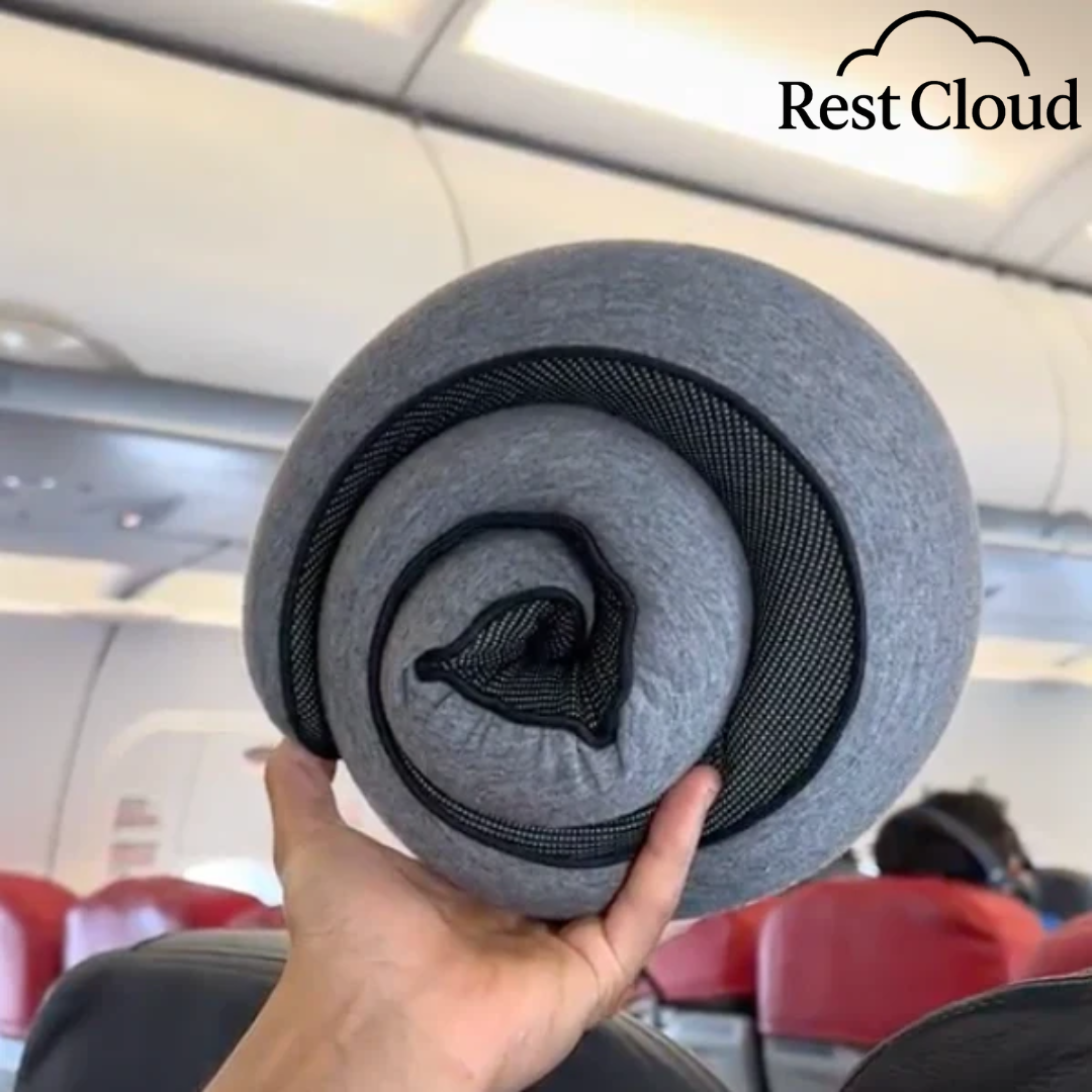 RestCloud’s™ Ergonomic Travel Pillow